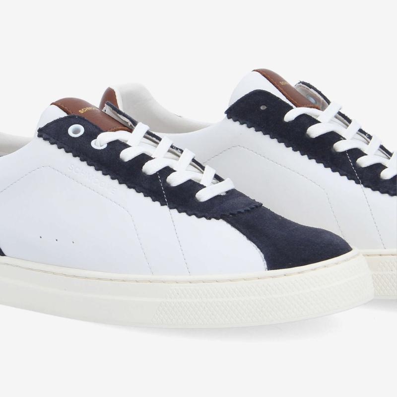 SPARK CLAY NW TTOE M - NAPPA/SDE/NAPPA - BLANC/BLEU MARINE/CAMEL